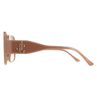 Jimmy Choo Sunglasses Tara/S KON HA Nude Glitter Brown Gradient