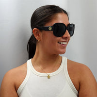 Versace Sunglasses VE4387 GB1/87 Black Dark Grey