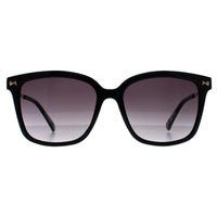 Ted Baker Sunglasses TB1439 Elin 012 Black Gold Floral Grey Gradient