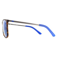 Police Sunglasses SPL567 Edge 5 7VEB Havana Rubberized Blue