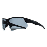 Relay Sport Unisex Matte Black Smoke Polarized Overdrive Sunglasses