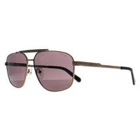 Guess Sunglasses GU00054 33A Gold Dark Brown