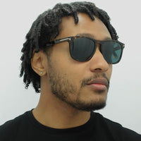 Tom Ford Sunglasses FT0930 Gerard 52V Dark Havana Blue