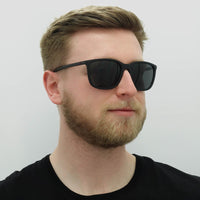 Polo Ralph Lauren Sunglasses PH4185U 537587 Matte Black Dark Grey