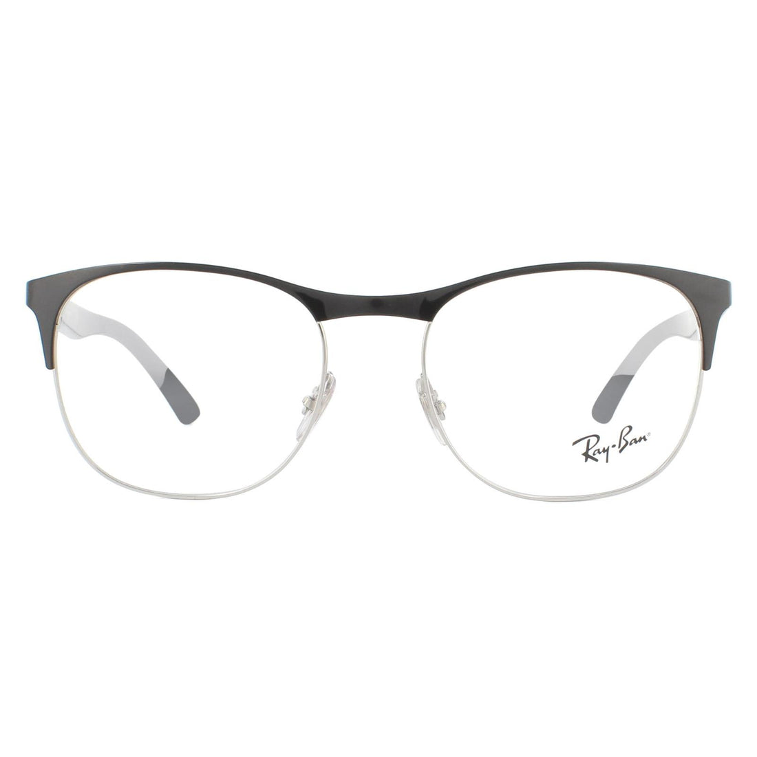 Ray-Ban 6412 Glasses Frames Black Silver 52