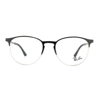 Ray-Ban Glasses Frames 6375 2861 Silver on Top Black 51mm