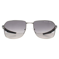 Prada Sport Sunglasses PS54WS 1BC06G Silver Grey Gradient Polarized