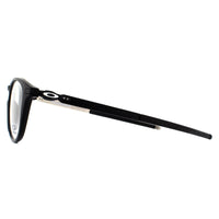 Oakley Glasses Frames Pitchman R OX8105-01 Satin Black on Matte Silver 52mm