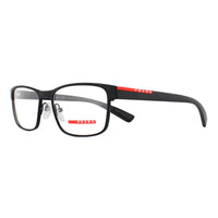Prada Sport Glasses Frames PS50GV DG01O1 Black Rubber 53mm
