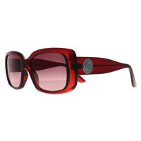 Guess Sunglasses GF6167 66T Transparent Red Brown Gradient