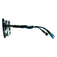 Ana Hickmann Sunglasses HI9195 G22 Blue Havana Blue Gradient