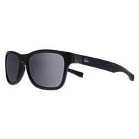 Lacoste Sunglasses L737S 002 Satin Black Grey Blue