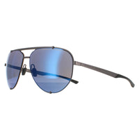 Porsche Design Sunglasses P8920 C Dark Gunmetal Black Strong Dark Blue Mirror
