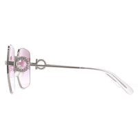 Salvatore Ferragamo Sunglasses SF243SR 691 Rose Gold Purple Gradient