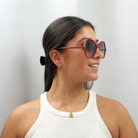 Chloe Sunglasses CH0001S 004 Dark Orange Grey Gradient