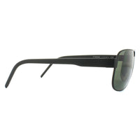 Porsche Design Sunglasses P8633 A V401 Black Grey Green Polarized