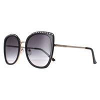 Guess Sunglasses GF0381 01B Shiny Black Smoke Gradient