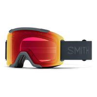 Smith Ski Goggles Squad2 1CP 0NT 4V Slate ChromaPop Pro Photochromic Red Mirror