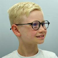 INVU Glasses Frames B4907 A Transparent Smoke Women