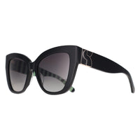 Kate Spade Sunglasses Bexley/G/S 807 WJ Black Grey Gradient Polarized