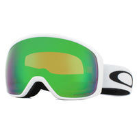 Oakley Ski Goggles Flight Tracker XM OO7105-12 Matte White Prizm Snow Jade Iridium