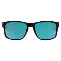 Atum Sunglasses Waterhouse C3 Shiny Black Green Mirror