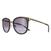 Michael Kors Sunglasses Adrianna 1 1010 1100T3 Black Gold Grey Gradient Polarized