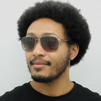 Prada Sport Sunglasses PS55VS 5AV1X1 GunMetalBrown Gradient