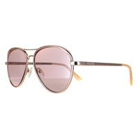 Guess Sunglasses GF0350 28U Shiny Rose Gold Bordeaux Mirror