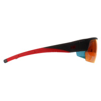 Caterpillar Sunglasses CTS-8022 108P Matte Metallic Grey Red Mirror Polarized