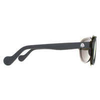 Moncler Sunglasses ML0055 20C Grey Orange Mirror
