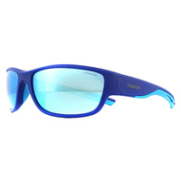 Polaroid Sport Sunglasses 7028/S PJP 5X Blue Blue Mirror Polarized