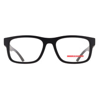 Prada Sport Glasses Frames PS04QV DG01O1 Black Rubbered Men