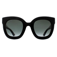 Gucci Sunglasses GG0208S 001 Black Grey Gradient
