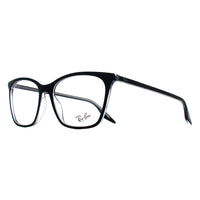 Ray-Ban Glasses Frames RX5422 2034 Black on Transparent Women