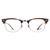 Ray-Ban Glasses Frames RX5154 Clubmaster 5749 Polished Brown Men Women