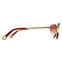 Chloe Sunglasses Curtis CE163S 823 Gold Red Gradient
