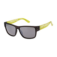 Superdry Sunglasses SDS-5047 108 Matte Crystal Grey Lime Silver Mirror