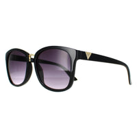 Guess Sunglasses GF0327 01B Shiny Black Smoke Gradient