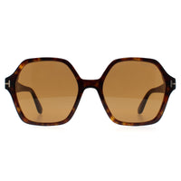 Tom Ford Sunglasses Romy FT1032 52E Dark Havana Brown