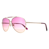 Swarovski Sunglasses SK0308 28Z Shiny Rose Gold Pink Gradient