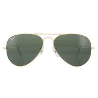 Ray-Ban Sunglasses Aviator 3025 W3234 Gold Green