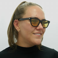 Saint Laurent Sunglasses SL 462 SULPICE 004 Dark Havana Yellow