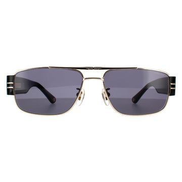 Police Sunglasses SPLA55 Origins 29 0301 Gold and Shiny Black Smoke Grey