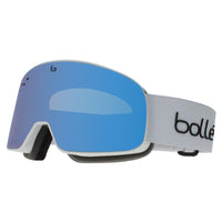Bolle Ski Goggles Nevada Small 22071 Matte White Corp Light Vermillon Blue Semi-Polarized