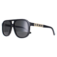 Gucci Sunglasses GG1188S 001 Black Grey Polarized