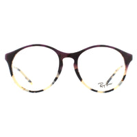 Ray-Ban Glasses Frames RB5371 5869 Violet Gradient Havana Beige Men Women