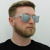 Hugo by Hugo Boss Sunglasses HG 1069/S 900 T4 Crystal Silver Mirror