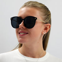 Bally Sunglasses BY0046-K 01A Black Black