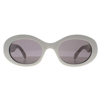 Celine Sunglasses Triomphe CL40194U 25A Ivory Smoke Grey